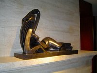 Solid Granite Abstract Carvings