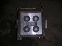 Sand Cast Mold for Mailbox Top Cover Ball Accessory