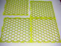 Injection Molded Engineered Plastic Honeycombs from Exotic Plastics