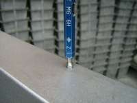 Using a Thead Go/No-Go Gauge to do QC (Quality Control)