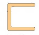C Channel Profile for Pultrusion