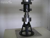 Compression Testing of a Rebar Chair in our In-House Testing Laboratory